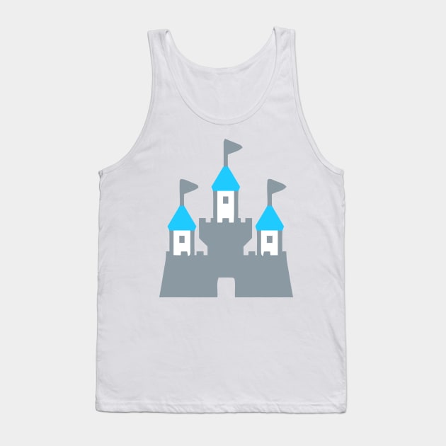 Fairytale Kingdom Castle Emoticon Tank Top by AnotherOne